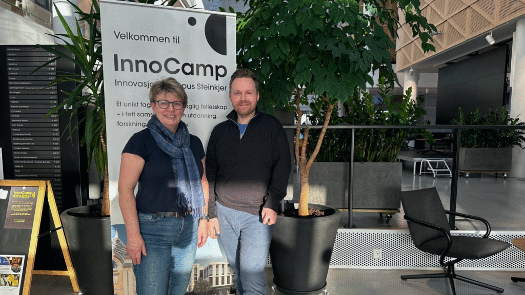 Marit Haugen og John Hegdal. Foto: Nathalie Holmsve