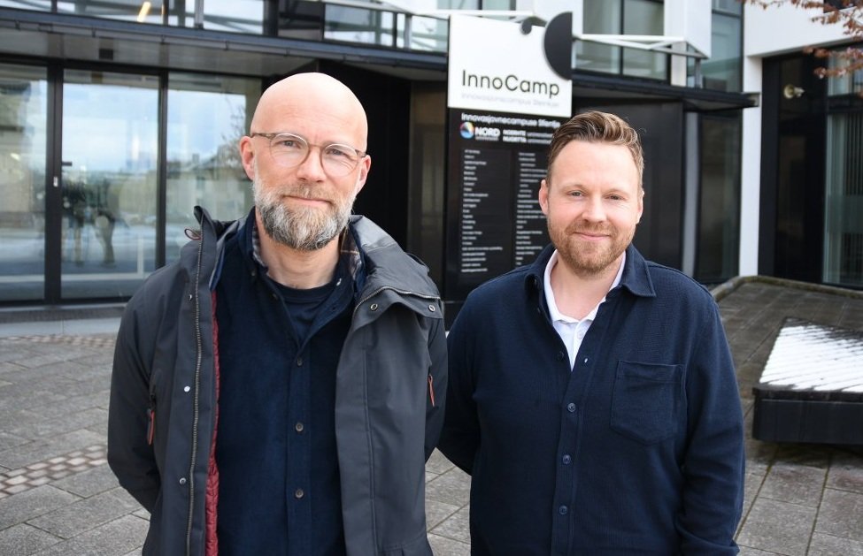 Ove Andreas Gjermstad og John Hegdal. Foto: Svein Leknes