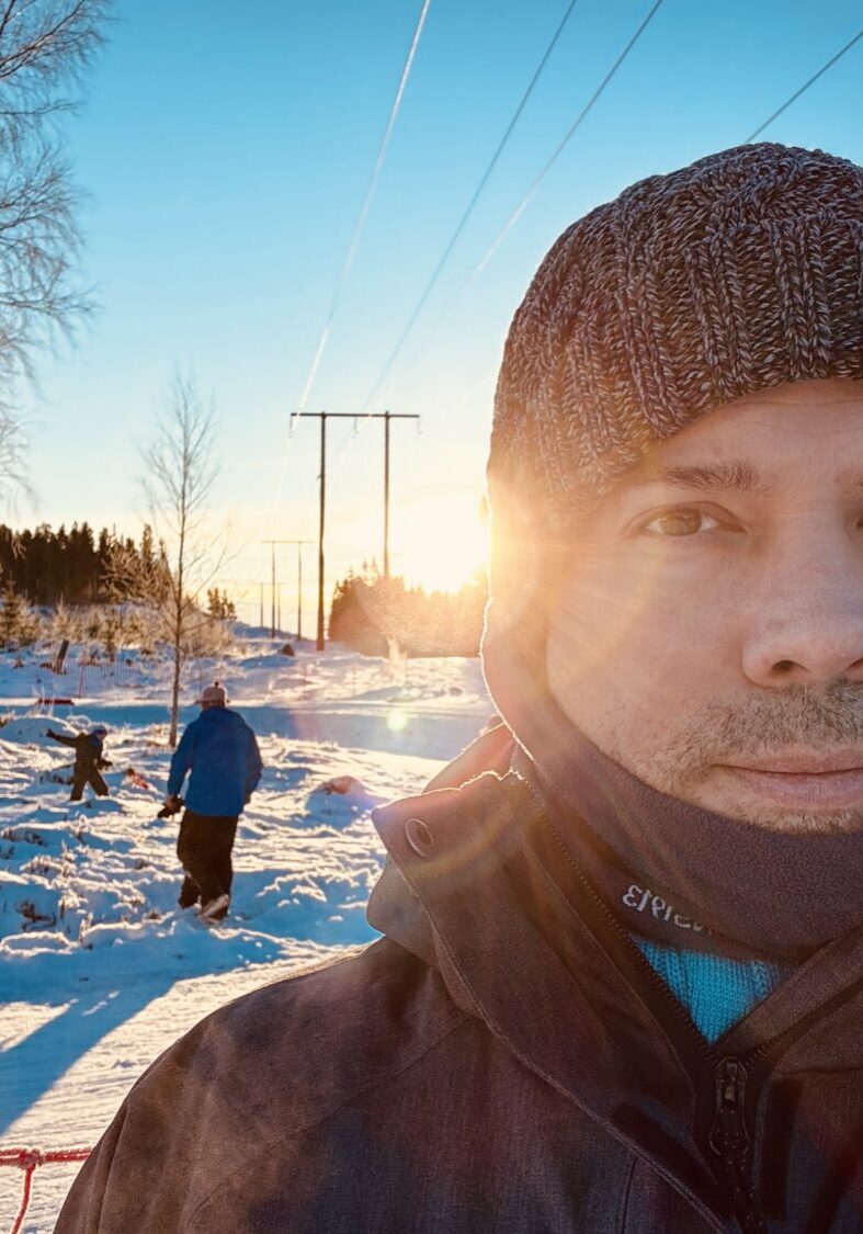 På Steinkjer Skistadion. Foto: Dennis Löffka